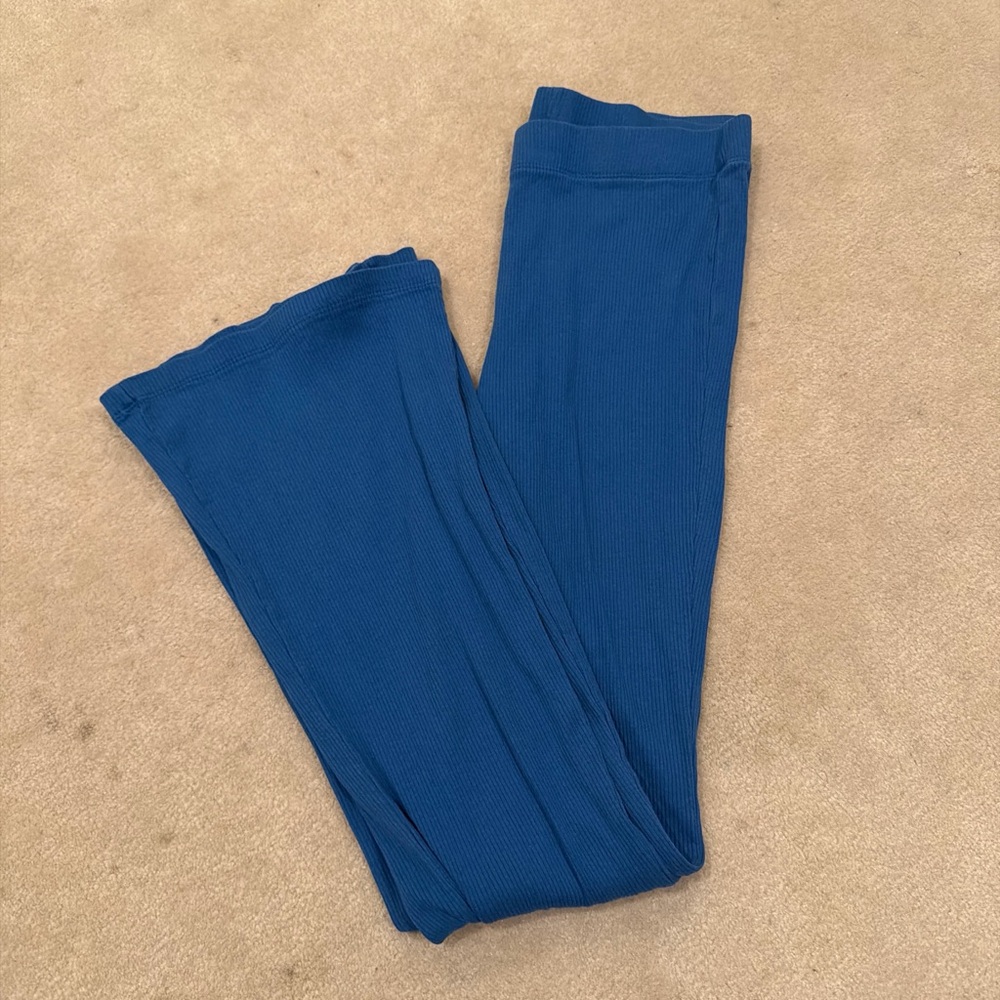 Divided Blue Boot Cut Pants